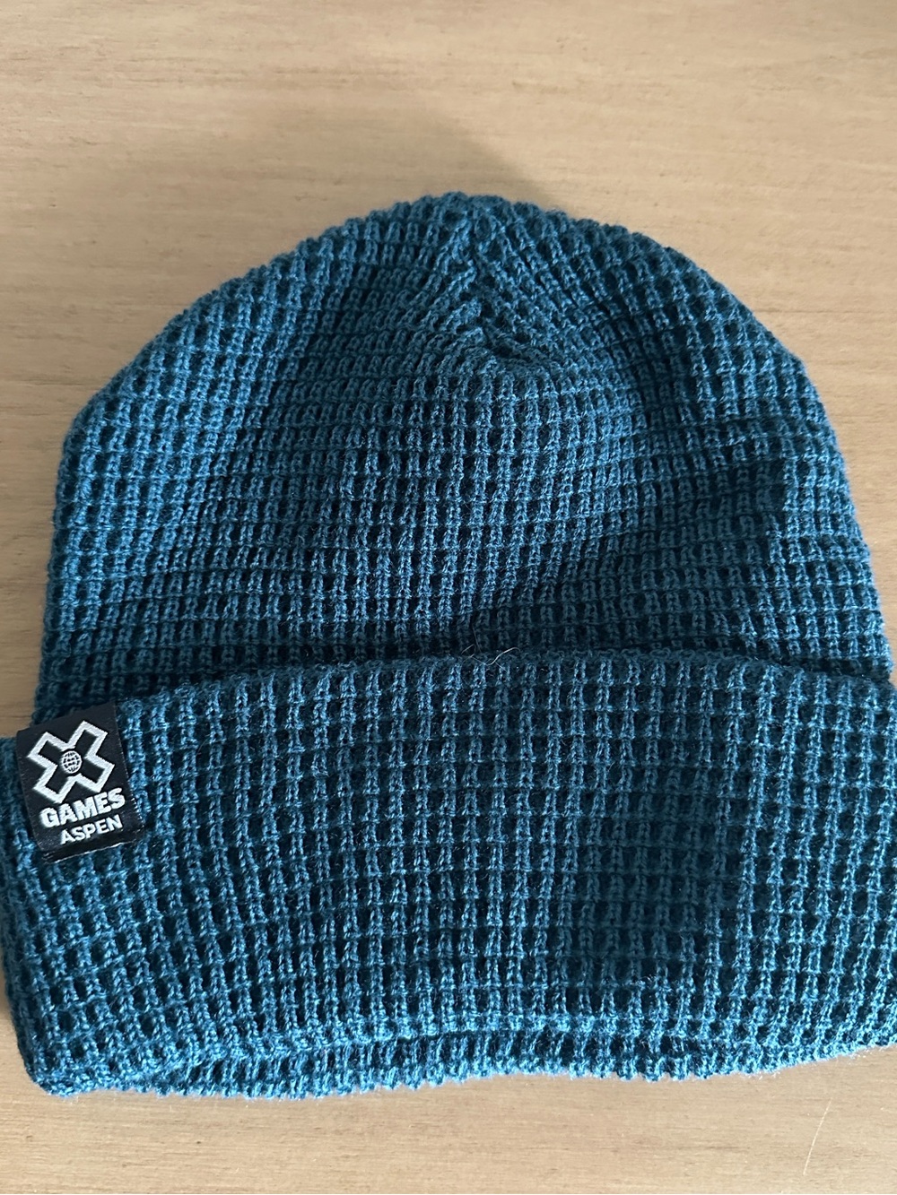 X Games Aspen Unisex Teal Knit Beanie